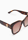 LYN MONOGRAM NO.1 SUNGLASSES