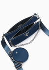 ROSETTE  DOUBLE POUCH HANDBAGS