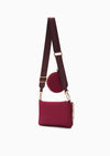 ROSETTE  DOUBLE POUCH HANDBAGS