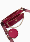 ROSETTE  DOUBLE POUCH HANDBAGS