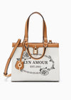 AMORINI CANVAS L TOTE BAGS